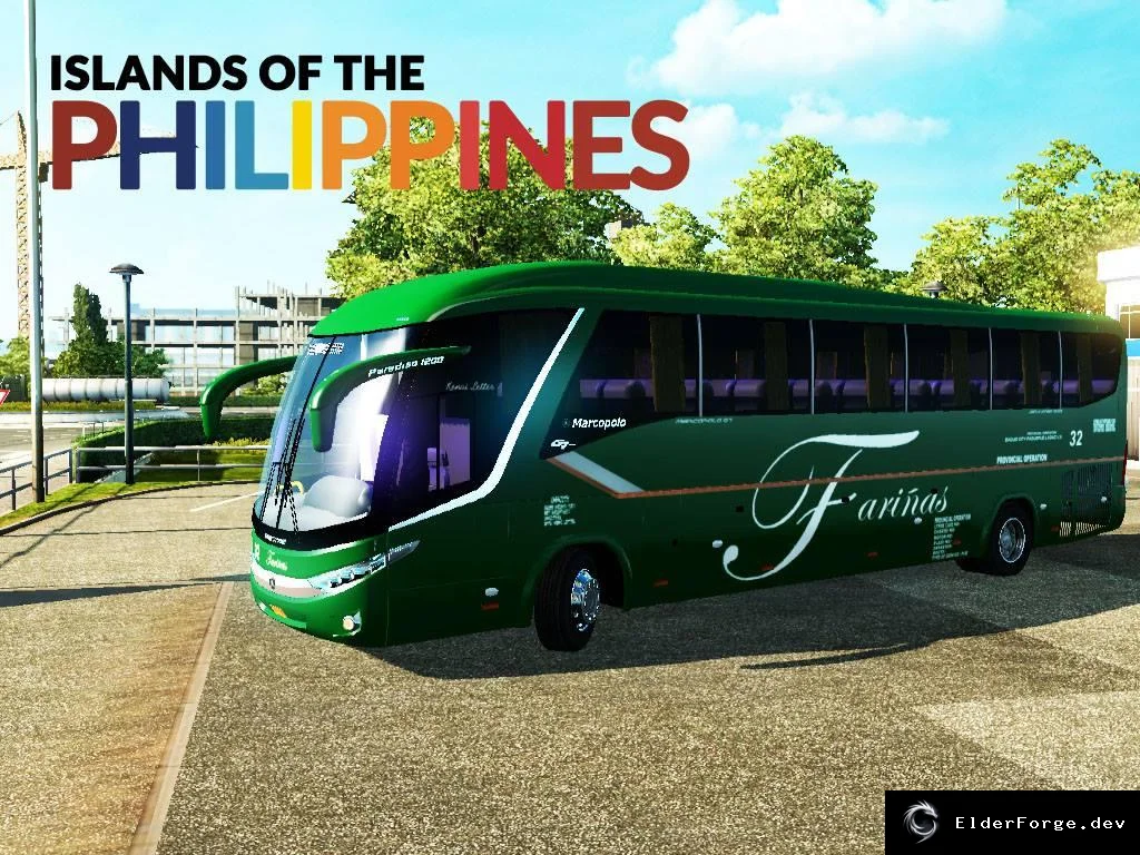 Обложка мода: Euro Truck Simulator 2 – Scania G7 Philippines V2 с улучшенными звуками и бонус‑скинами