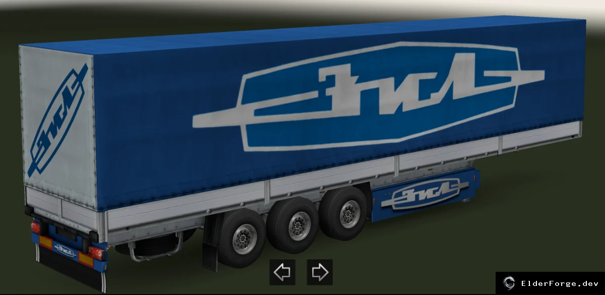 Обложка мода: Euro Truck Simulator 2 – Trailer Pack Car Brands 2.0: 18 фирменных прицепов
