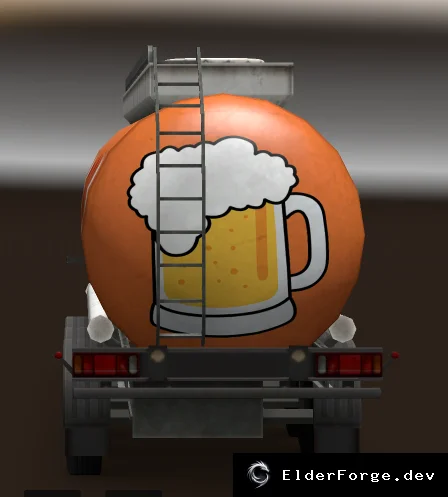 Обложка мода: Euro Truck Simulator 2: Trailer Pack Cistern Drinks – молоко, квас, пиво