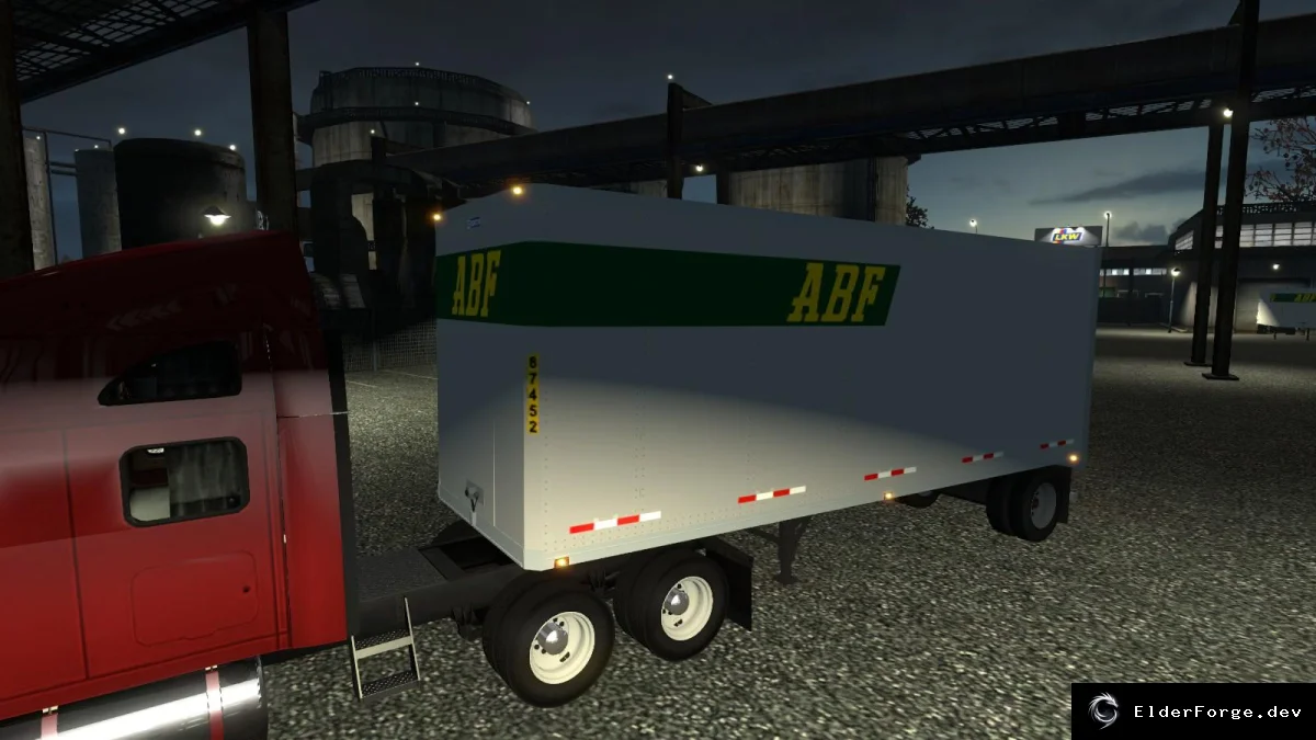 Обложка мода: Euro Truck Simulator 2 – Трейлер‑фургон FURGON 1EJE (1‑осный)