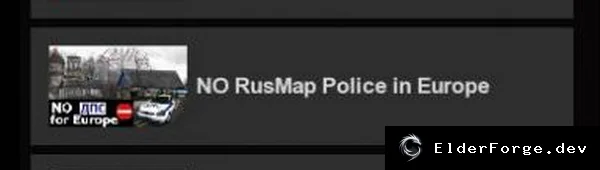 Обложка мода: Euro Truck Simulator 2 — Удаление полицейских машин RusMap в Европе