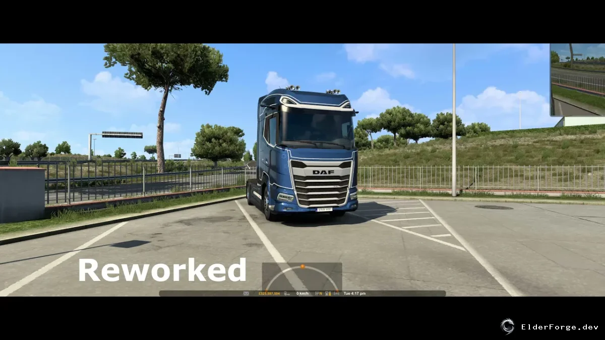 Обложка мода: Euro Truck Simulator 2 – Улучшенные звуки сигналов грузовиков (версии 1.44/1.45)