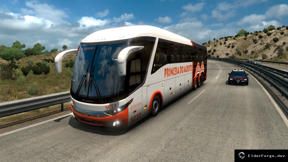 Обложка мода: Euro Truck Simulator 2 – Volvo G7 1200 6x2 (FACELIFT) v2.5 для версии 1.37‑1.38