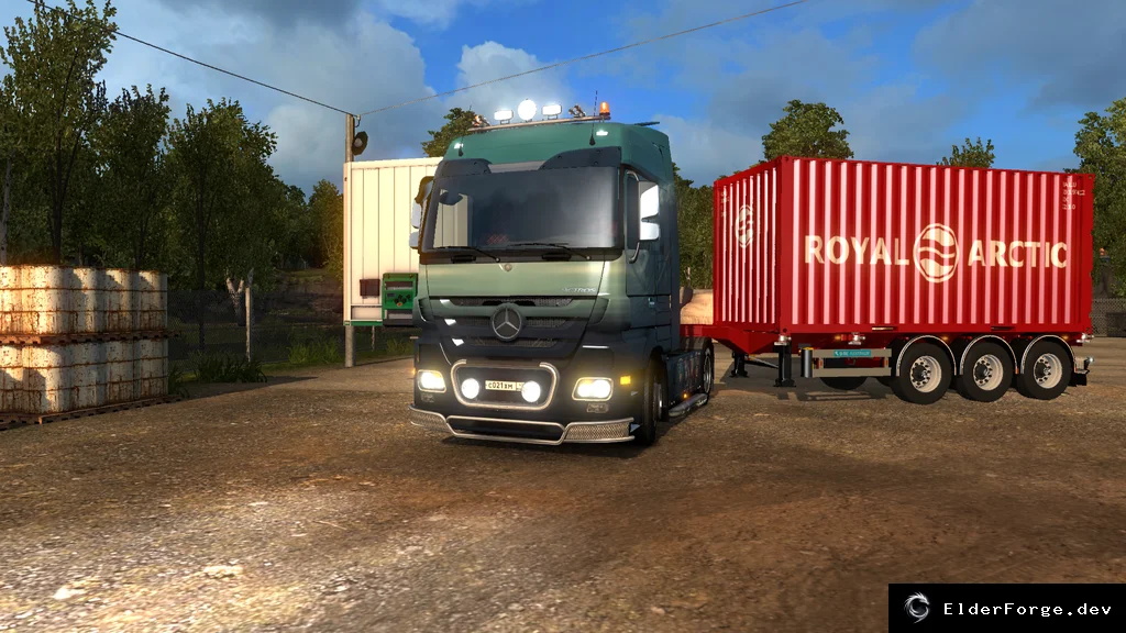 Обложка мода: European Trailer Pack v1.0 – 67 HD прицепов для Euro Truck Simulator 2