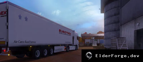 Обложка мода: Eurotrex Trailer – независимый трейлер для Euro Truck Simulator 2