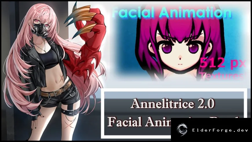 Facial Animation для расы Annelitrice 2.0 – улучшенные эмоции в RimWorld
