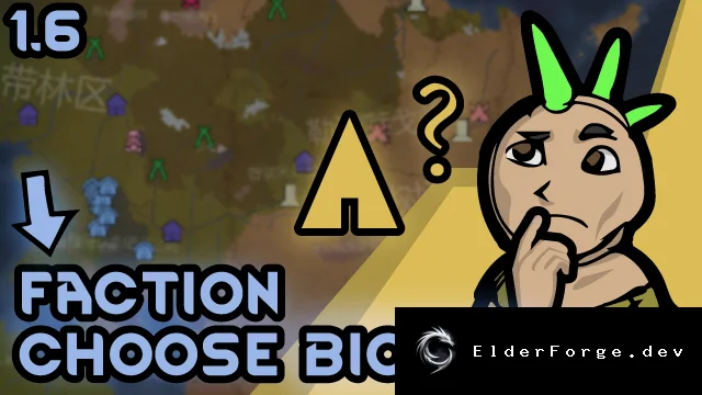 Faction Choose Biomes – настройка биомов для каждой фракции в RimWorld