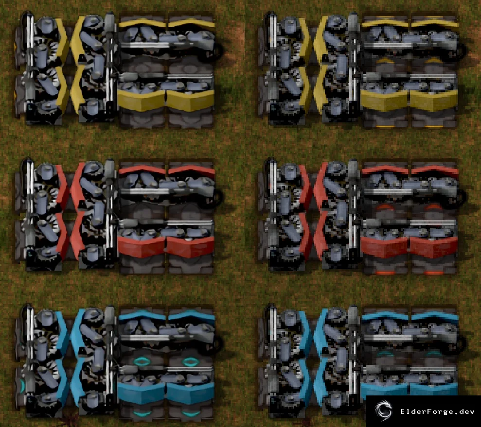Обложка мода: Factorio HD Текстуры – WaiTex Full: Улучшенные графика и детали