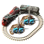 Обложка мода: Factorio: Множитель скорости поездов – ускорение и торможение