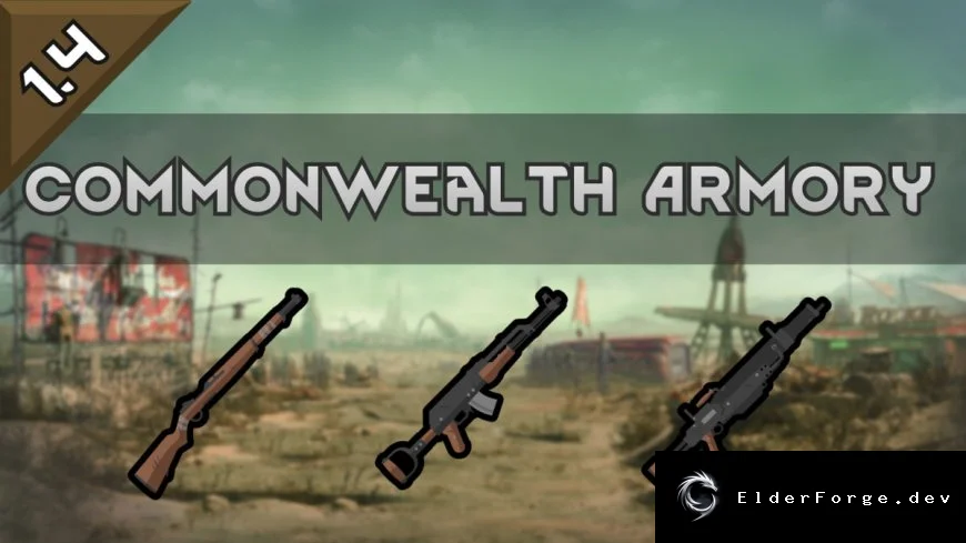 Fallout Commonwealth Armory – морская броня и оружие из Fallout 4 для RimWorld
