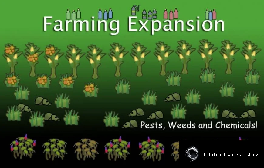 Farming Expansion – новые вредители, сорняки и химические препараты для RimWorld