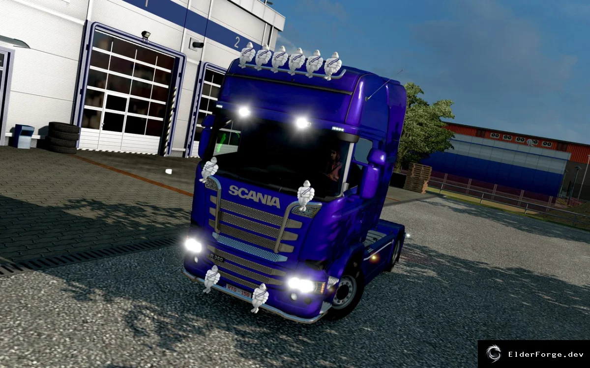 Обложка мода: Fashion for Men – новые фигурки Michelin для Euro Truck Simulator 2