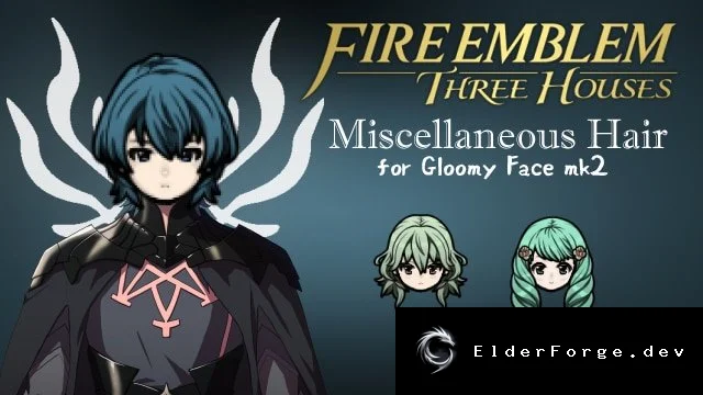 FE3H Misc Hair – новые прически для колонистов RimWorld