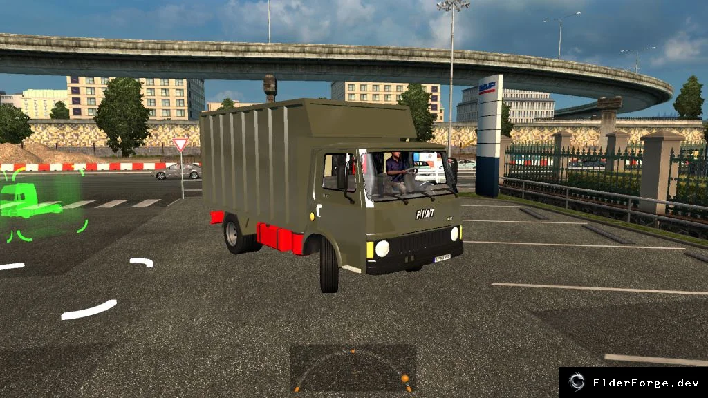 Обложка мода: FIAT 50NC V1 – новый интерьер для Euro Truck Simulator 2