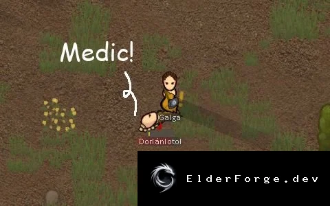 Field Medic – временный бинт на поле боя для RimWorld