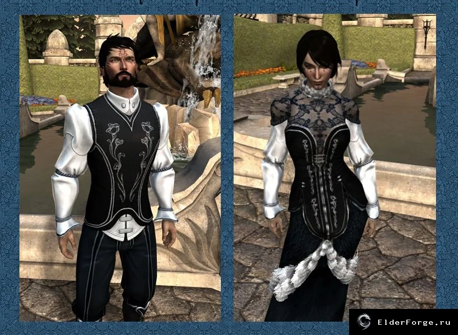 Обложка мода: Finery Shop – новые текстуры одежды Хоука для Dragon Age 2