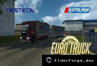 Обложка мода: Finnish Tandem Trailers for Euro Truck Simulator 2 – новые тандемы