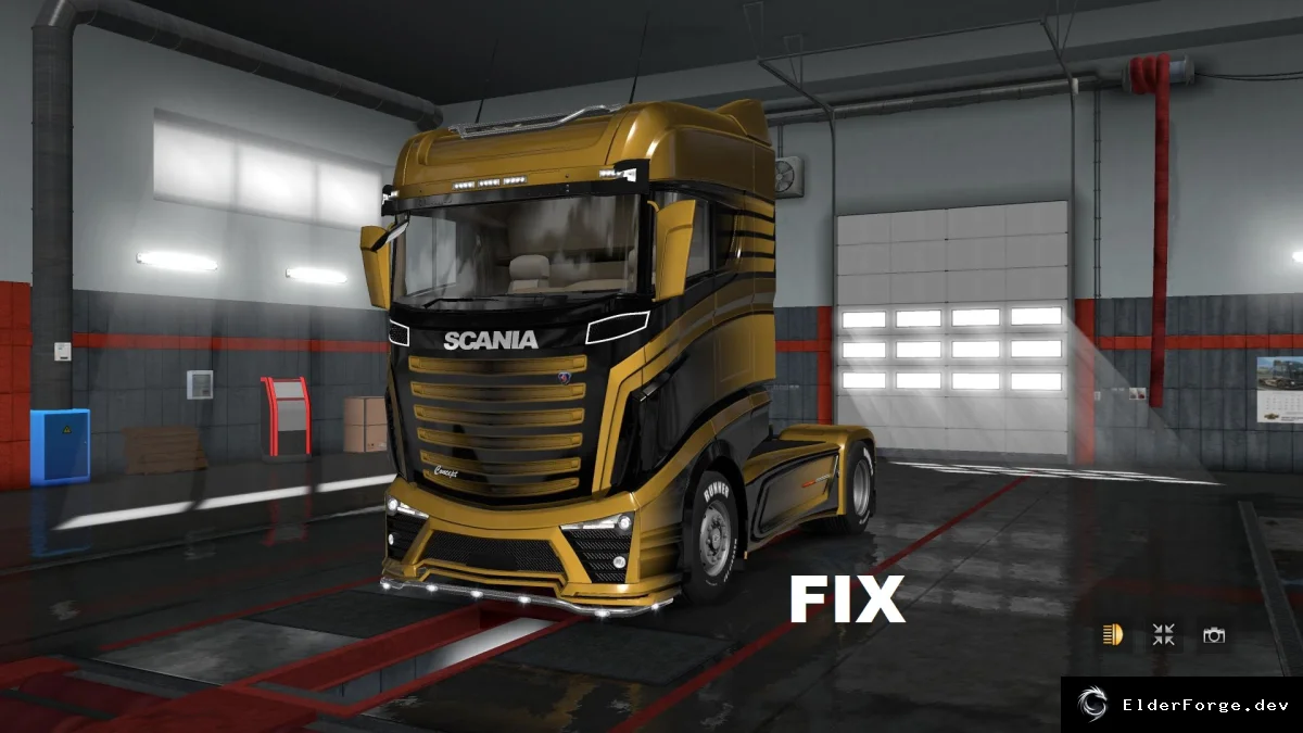 Обложка мода: Fix Scania Concept для Euro Truck Simulator 2 (версии 1.31.x)