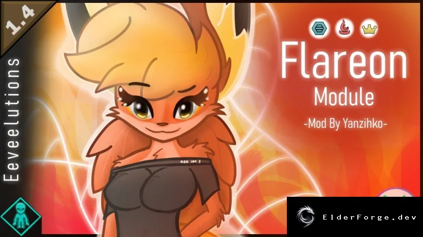 Flareon – генетически модифицированный Eeveelution для RimWorld