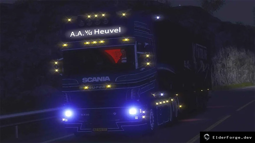 Обложка мода: Flarepack v2.0 для Euro Truck Simulator 2 (ETS2) – обновление 1.22