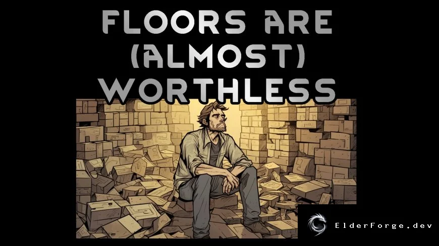 Floors Are (Absolutely) Worthless – Уменьшает стоимость полов в RimWorld