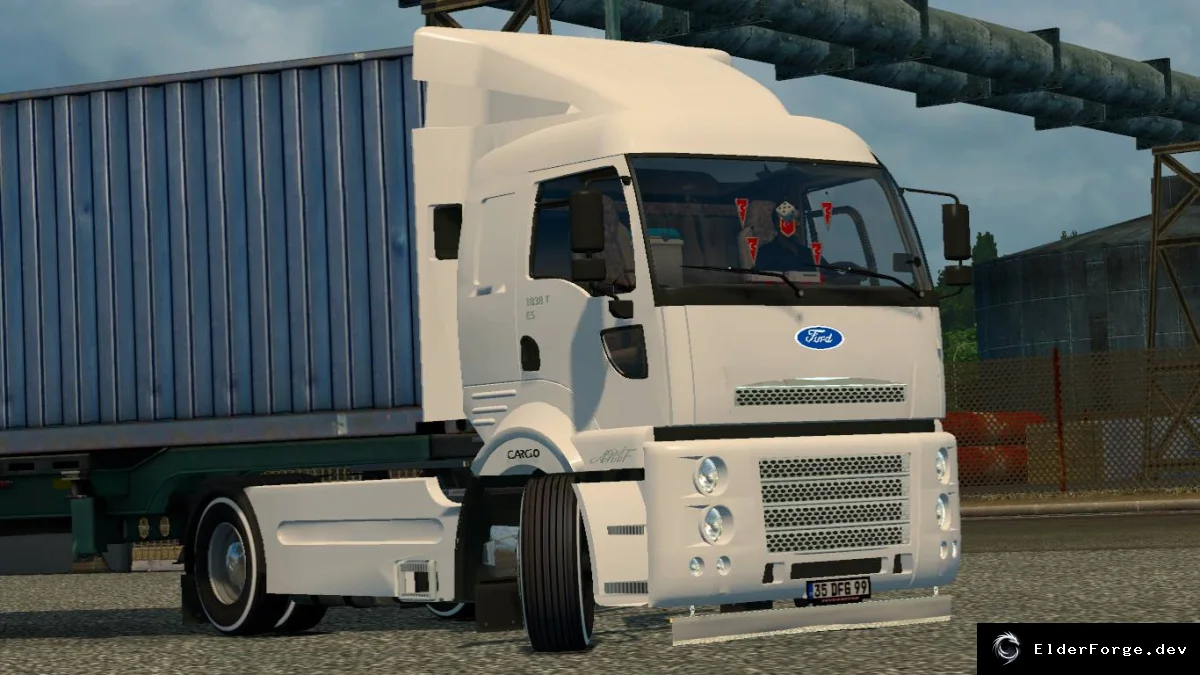 Обложка мода: Ford Cargo 1838T E5 – мод для Euro Truck Simulator 2 (v2.0)