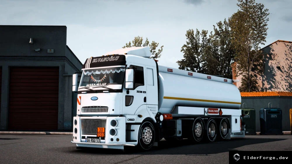 Обложка мода: Ford Cargo 3238S – новый грузовик для Euro Truck Simulator 2 (ETS2)