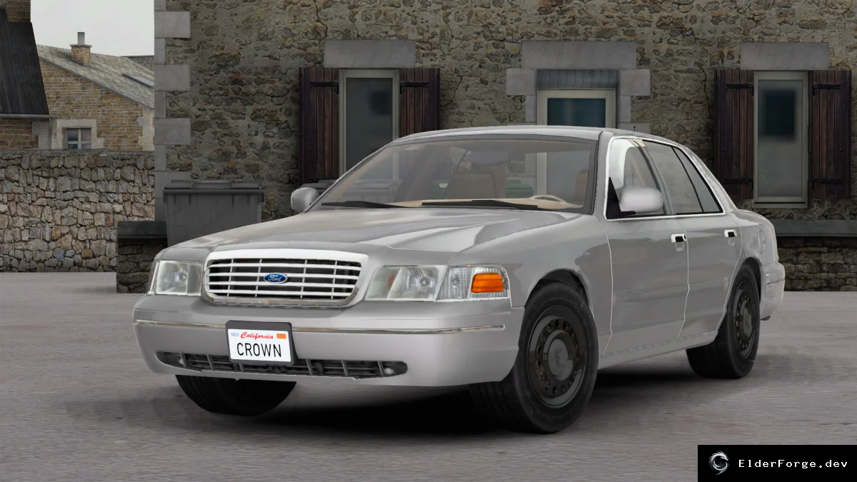 Обложка мода: Ford Crown Victoria 2012 для Euro Truck Simulator 2 – реалистичный грузовик