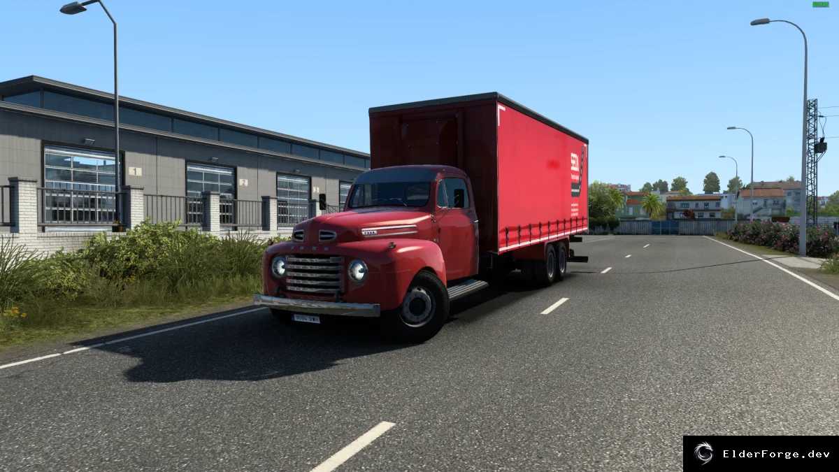 Обложка мода: Ford F6 – новый грузовик для Euro Truck Simulator 2 (ETS2)