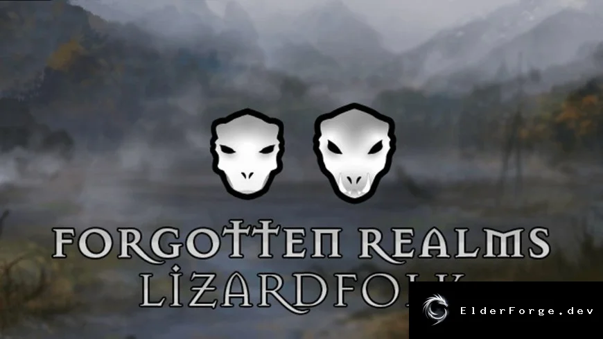 Forgotten Realms – Ящеролюди: крокодилы и скваматы для RimWorld