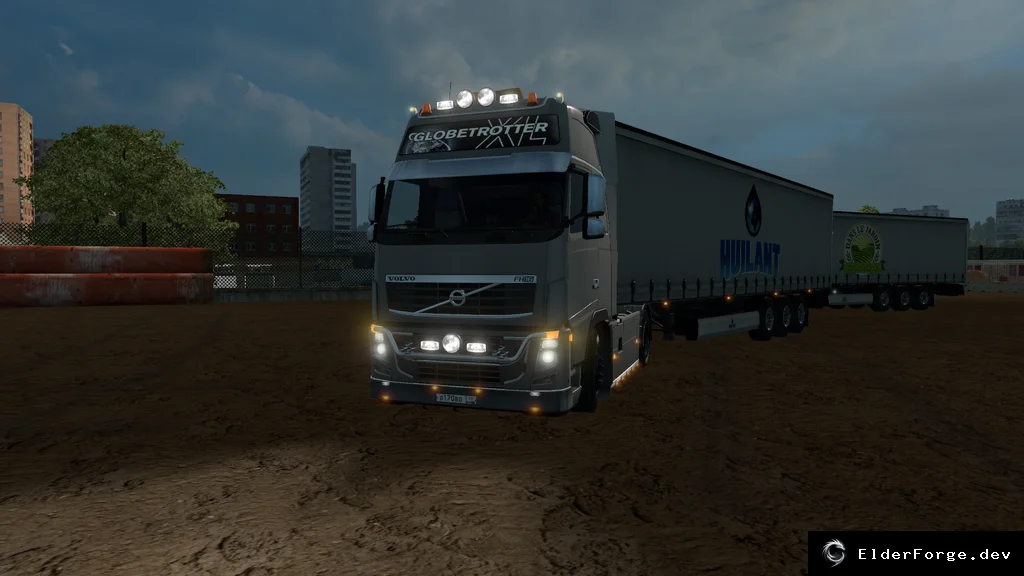 Обложка мода: Французские прицепы для Euro Truck Simulator 2 – 17 моделей, 20‑т тонные