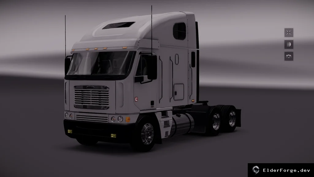 Обложка мода: Freightliner Argosy v3.0 для Euro Truck Simulator 2 – новые двигатели, тюнинг и камера