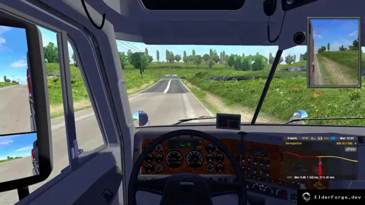 Обложка мода: Freightliner Century 2024 – обновлённая модель для Euro Truck Simulator 2