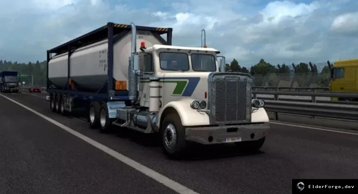 Обложка мода: Freightliner FLC12064T – новый грузовик для Euro Truck Simulator 2