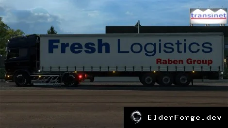 Обложка мода: Fresh Logistics – скин трейлера для Euro Truck Simulator 2 (ETS2)
