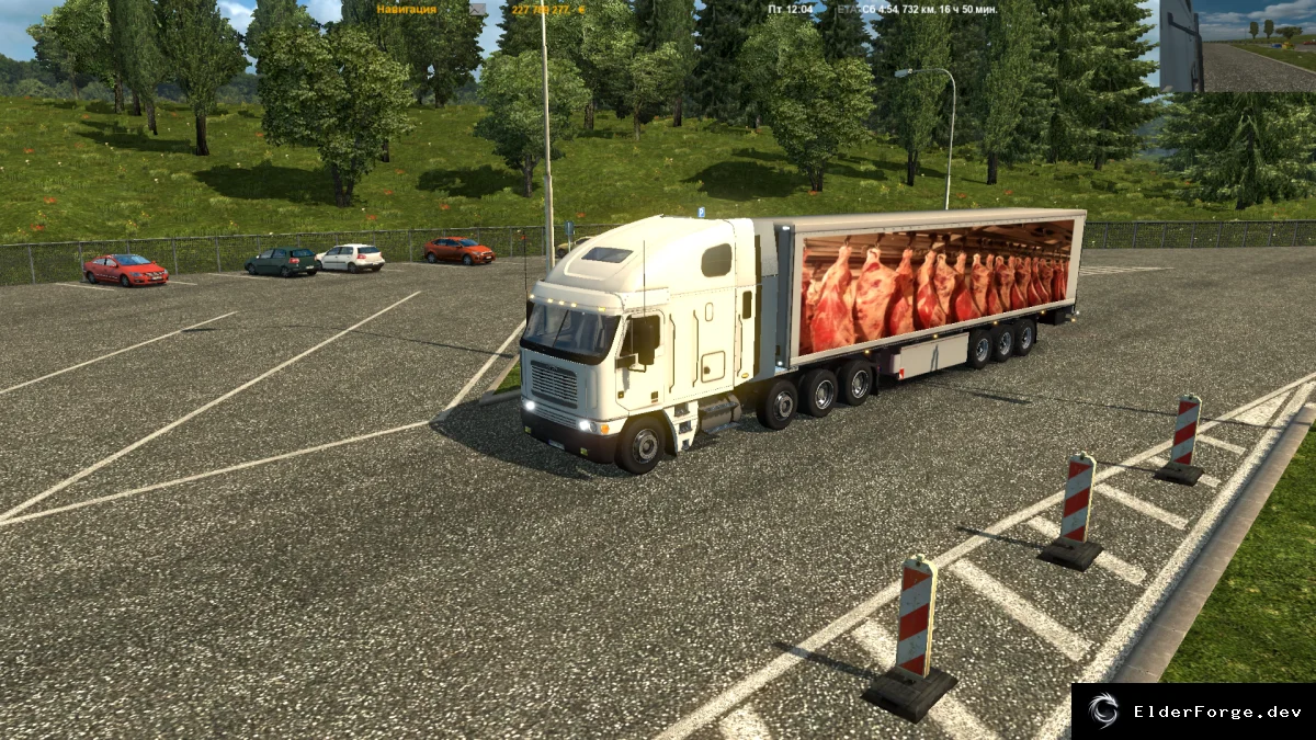 Обложка мода: Fresh Maso Trailer – автономный прицеп со свежим мясом для ETS2