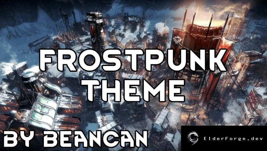 Frostpunk Theme – холодный визуальный стиль для RimWorld
