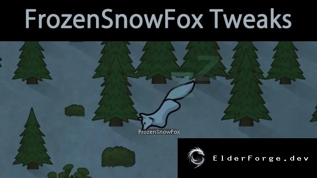 FrozenSnowFox Tweaks – набор мелких улучшений для RimWorld