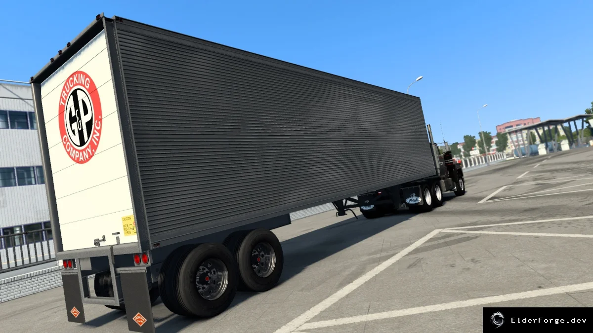 Обложка мода: Fruehauf Dryvan 1975 – новый прицеп для Euro Truck Simulator 2