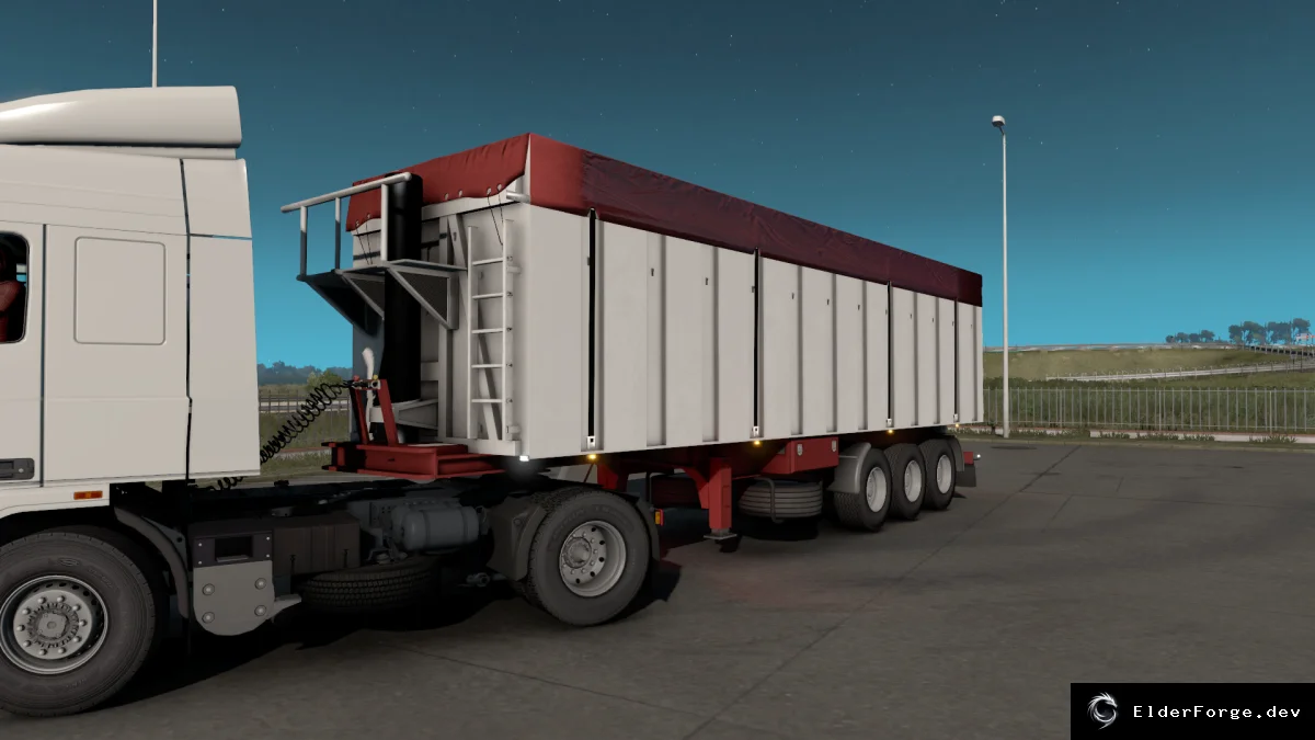 Обложка мода: Fruehauf VFK – Прицеп для Euro Truck Simulator 2 (v1.1, 1.43.x)