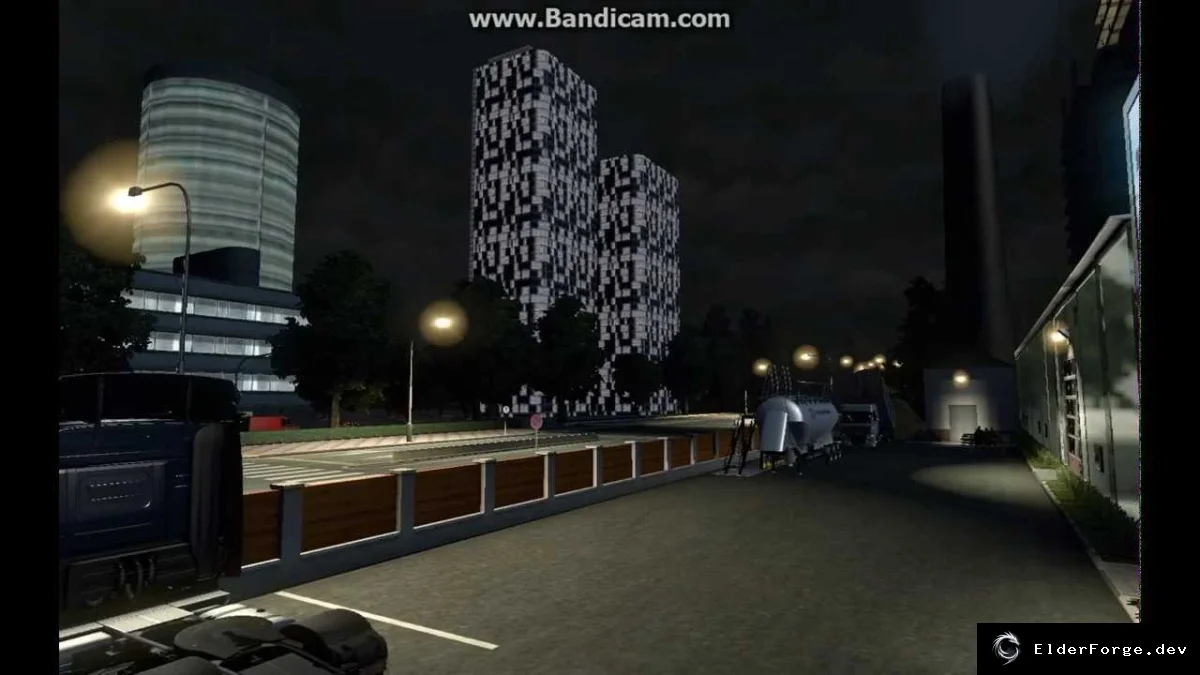Обложка мода: Garagen Mod 1.0 – Новый гараж для Euro Truck Simulator 2