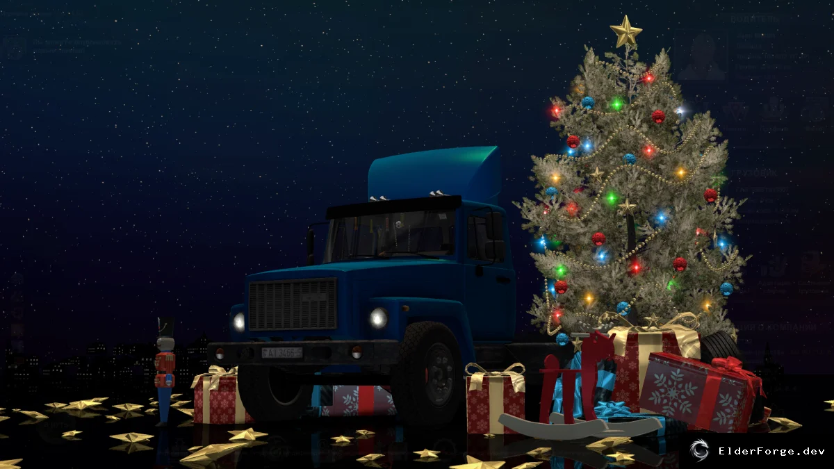 Обложка мода: Газ 3307‑3308 (beta) v3 – новый грузовик для Euro Truck Simulator 2