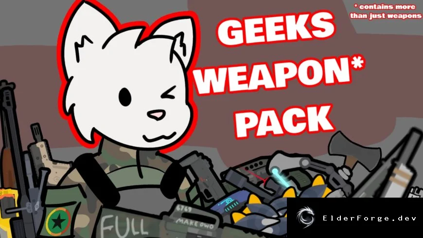 Geeks Weapon Pack – расширенный арсенал для RimWorld
