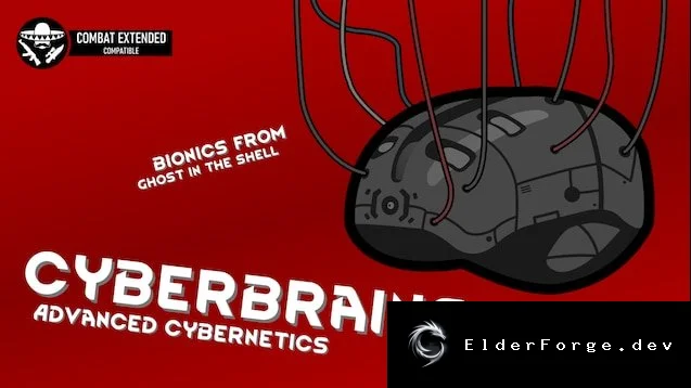 GiTS Cyberbrains – 23 кибермозга из «Призрака в доспехах» для RimWorld