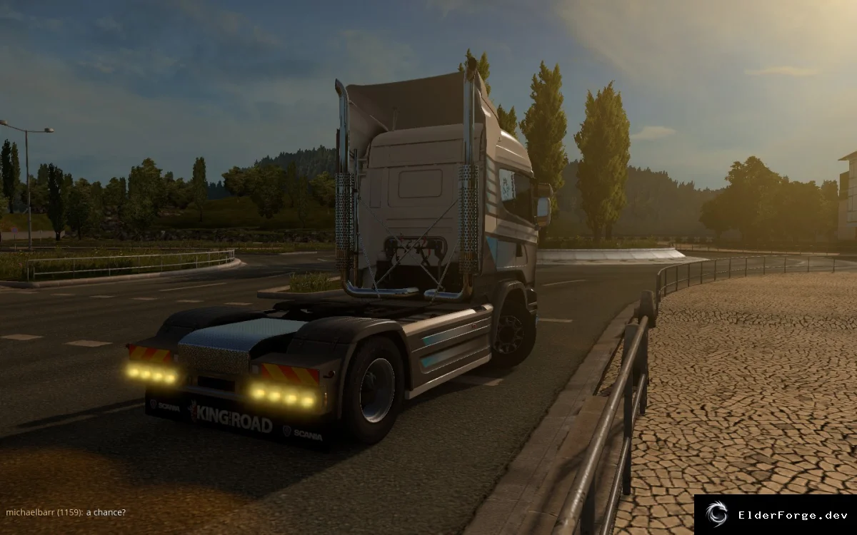 Обложка мода: Графический мод для Multiplayer в Euro Truck Simulator 2 – улучшенная визуализация