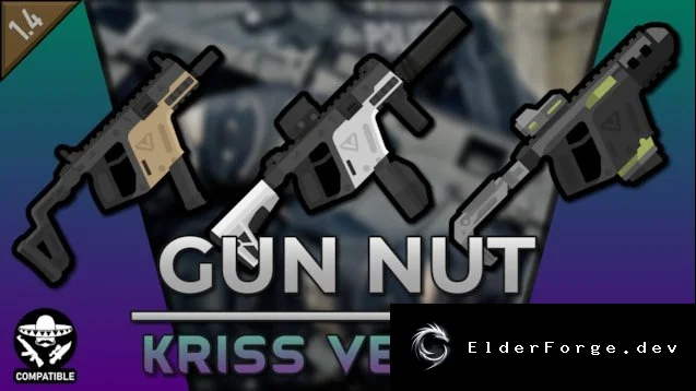 Gun Nut – KRISS Vector: современный PDW для RimWorld