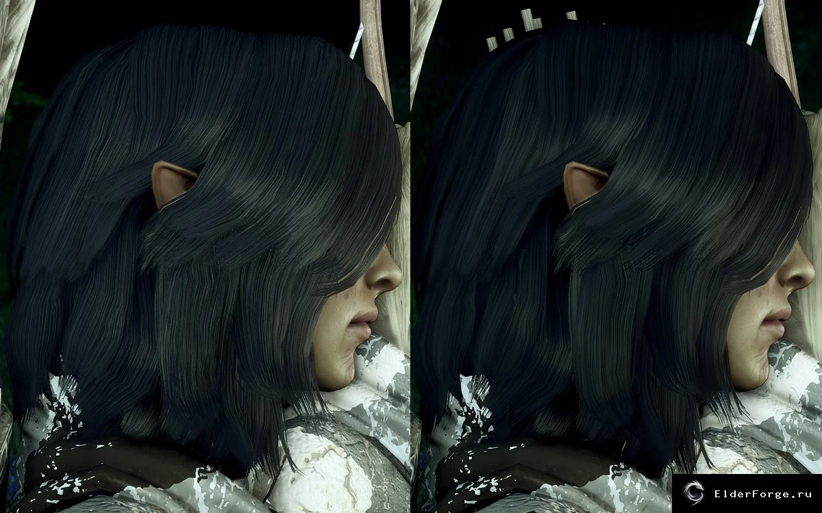 Обложка мода: Hair Retexture 4K – новые текстуры волос для Dragon Age: Inquisition