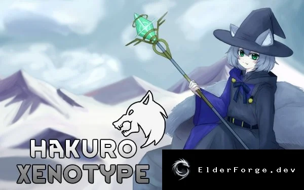 Hakuro Xenohuman – холодный ксенотип с уникальными способностями для RimWorld