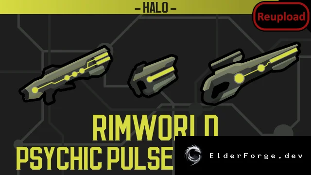 HALO: Psychic Pulse Armory – 8 Forerunner‑оружий для RimWorld