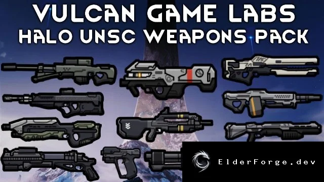 Halo UNSC Weapon Pack для RimWorld – разнообразие вооружения из вселенной Halo